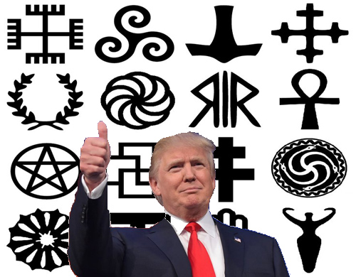 Trump as a symbol